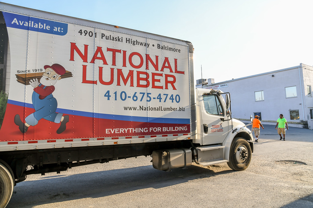 modern truck fleet national lumber